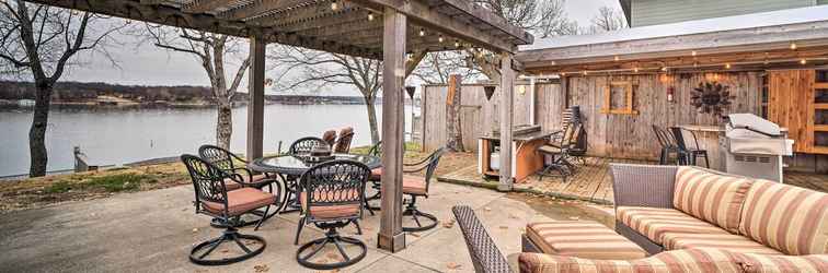 Lainnya Lakefront Grove Retreat w/ Boat Dock & Lift!