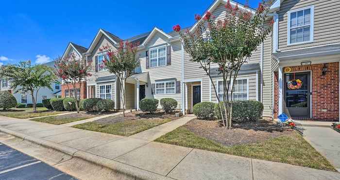 Khác Cozy Greensboro Townhome ~ 7 Mi to UNC Campus