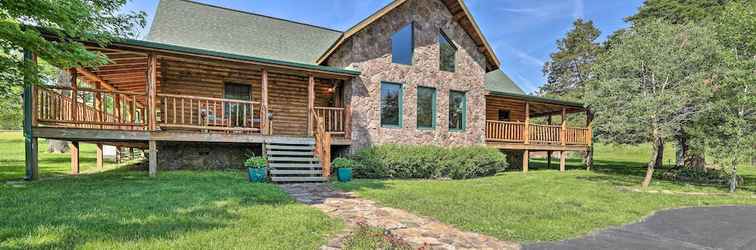 Lainnya Eureka Springs Area Cabin w/ Deck + 7 Acres!