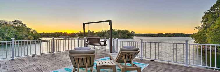 Lain-lain Luxe Lake Chickamauga Retreat w/ Boat Dock!