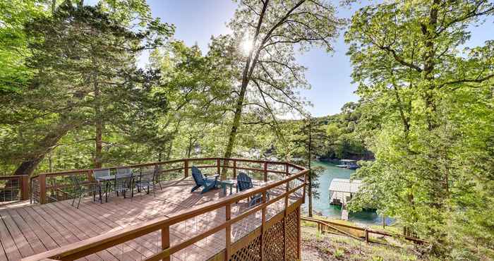 Others Waterfront Eureka Springs Vacation Rental w/ Deck