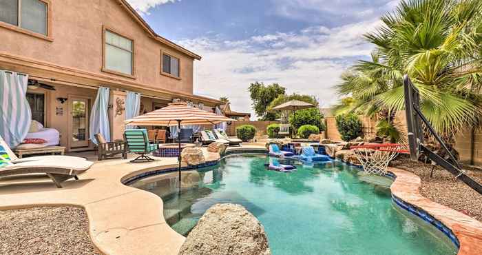 อื่นๆ Maricopa Desert Oasis: Fenced Yard w/ Hot Tub