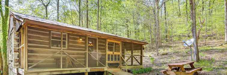 Others Historic Log Cabin w/ Porch Near Patoka Lake!