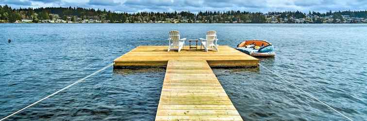 Others Lakefront Bremerton Vacation Rental w/ Deck!