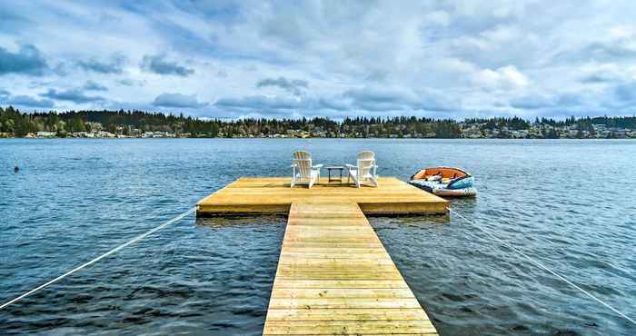 Others Lakefront Bremerton Vacation Rental w/ Deck!