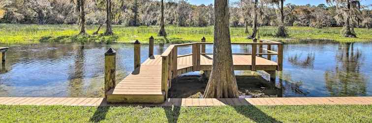 Others Rainbow River Oasis w/ Kayaks + Furnished Sunroom!