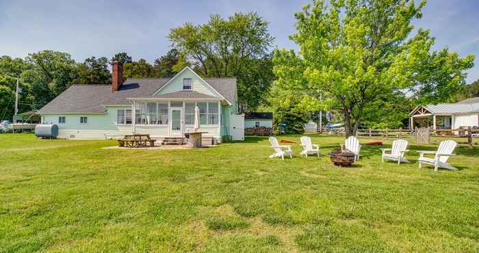 Lainnya Waterfront Cottage in Piney Point w/ Sunroom!