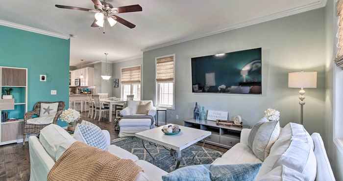 Others Convenient Kure Beach Townhome w/ Fire Pit!