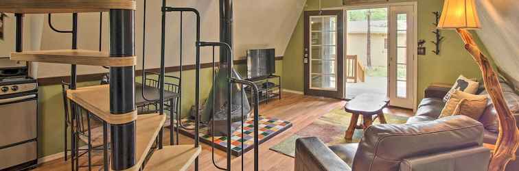 Others Cozy A-frame Cabin in Overgaard: Pets Welcome