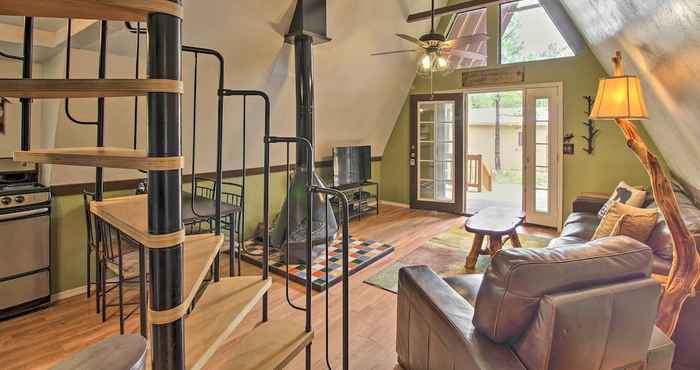 Others Cozy A-frame Cabin in Overgaard: Pets Welcome