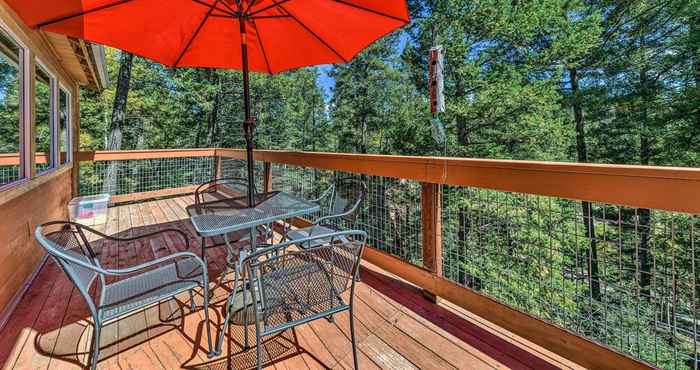 Lainnya Cloudcroft Cabin w/ Deck < 2 Mi to Downtown!