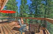 Lain-lain 5 Cloudcroft Cabin w/ Deck < 2 Mi to Downtown!