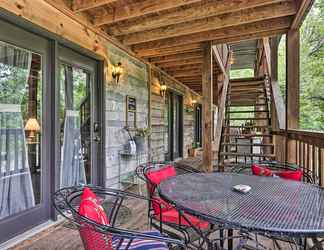 Others 2 Cozy Smoky Mtn Retreat on River w/ Fire Pit & Deck