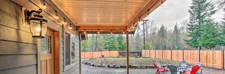 Others Secluded Ashford Getaway w/ Fire Pit + Grill!