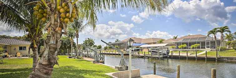 Others Bright Canalfront Home w/ Boat Dock, Patio, Grill!