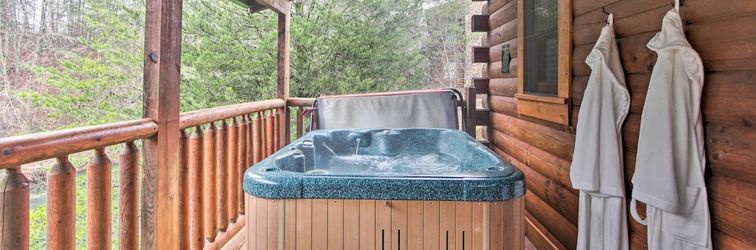 Lainnya Cabin w/ Hot Tub ~ 2 Mi to Island in Pigeon Forge!