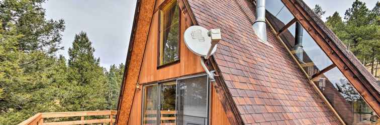 Lainnya A-frame Cabin W/mtn Views - 4 Mi to Cripple Creek!