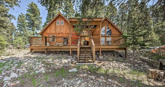 Others Peaceful & Private Cloudcroft Cabin With Deck!