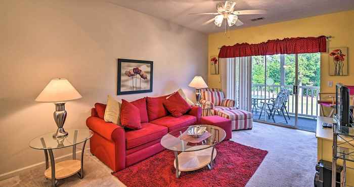 Lain-lain Cozy Condo w/ Golf Course View: 4 Mi to Shore!