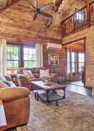 Primary image Secluded Log Cabin With Decks, Views & Lake Access