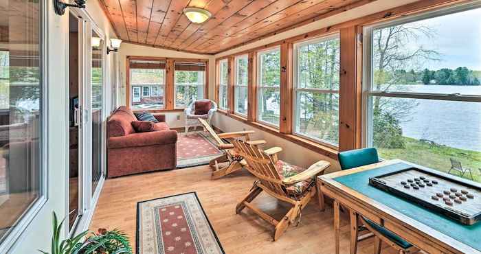 Others Lakefront Broadalbin Getaway w/ Deck + Kayaks