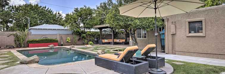 Others Midtown Getaway w/ Private Pool & Grass Yard!