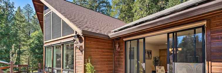 Others Lush A-frame Cabin w/ Wraparound Deck & Views