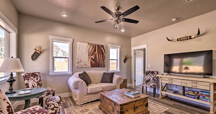 Lainnya Quiet Kanab Home w/ Panoramic Views & Porch!