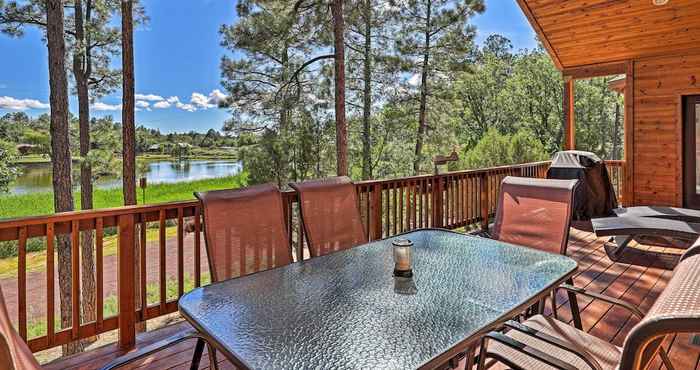 อื่นๆ Lakeside Cabin w/ Decks & Amazing Edler Lake Views