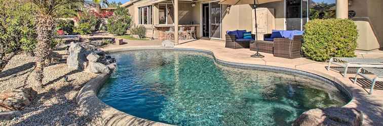 Others Elegant Desert Oasis w/ Fire Pit + Mtn View!