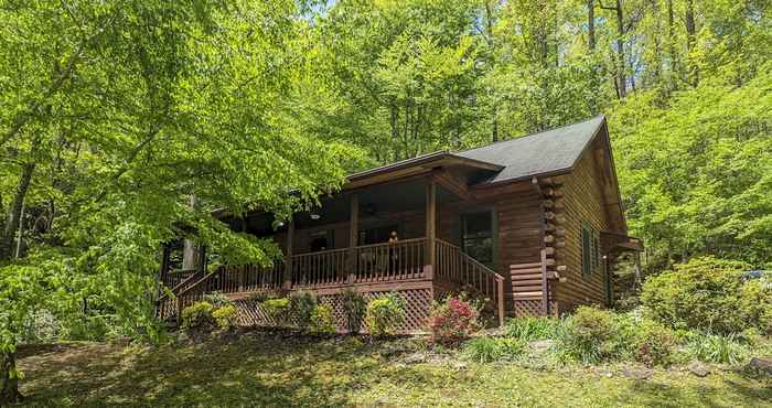 อื่นๆ Cozy Blue Ridge Mountain Cabin on 18 Acre Lot