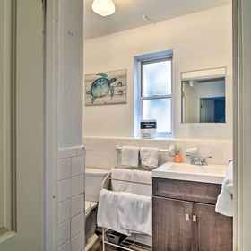 Interior 1 Sun-soaked Coastal Hideaway - Steps to Beach!, Hotel Suncoast Seabird Sanctuary