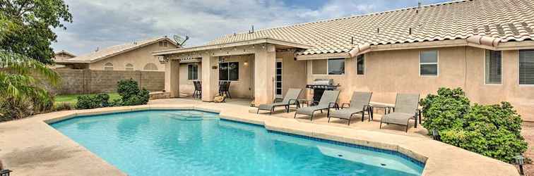 Lainnya Sunny Yuma Retreat w/ Private Pool & Grill!