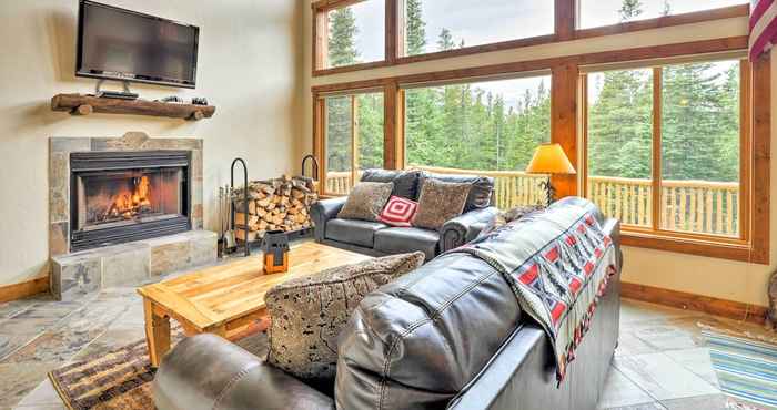 Lainnya Fairplay Log Cabin W/deck & Incredible Mtn Views!