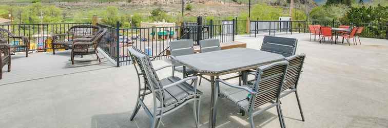 Others Central Lava Hot Springs Studio w/ Deck & Views!