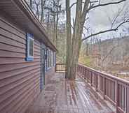 Others 4 Riverfront Elkins Home w/ Fireplace & Deck!