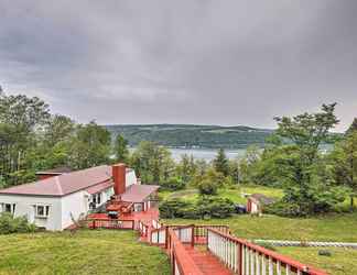 Lainnya 2 Hammondsport Home: Keuka Lake Views & Hiking!