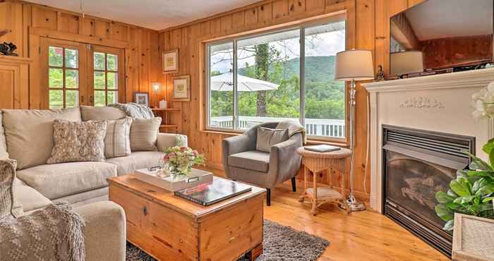 Others Asheville Area Cabin w/ Deck & Mount Pisgah Views!