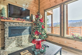 Lainnya 4 Smoky Mtn Hideaway W/hot Tub, Deck + Gorgeous View