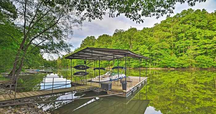 Lainnya Lake Barkley Home: Private Dock, Kayaks, Fire Pit