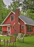 Primary image Secluded Birnamwood Cottage w/ Deck & River Views!