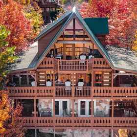 Primary image1Smoky Mountain Hideaway w/ 3 Decks, Hot Tub & View,Pigeon Forge別墅