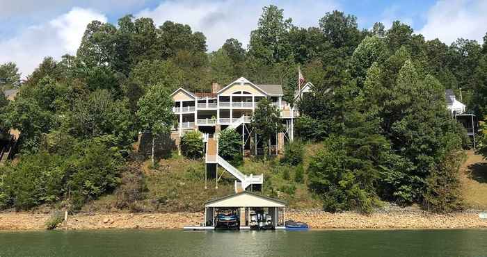 Lain-lain Luxe Lakefront Home on Norris Lake w/ Boat Slip!