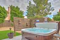 Others Fenced Hot Tub & BBQ Oasis: Modern Scottsdale Home