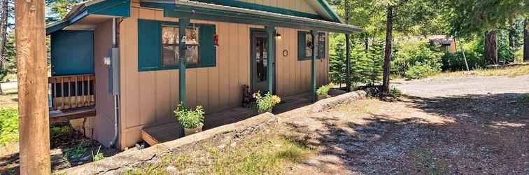 Others Cabin w/ Deck 3 Mi to Ski Cloudcroft & Hiking