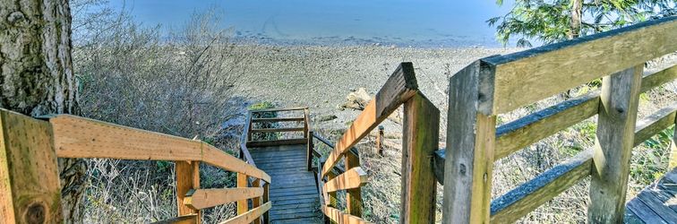 Lain-lain Cozy Beachouse: View & Deck, Steps From Skagit Bay