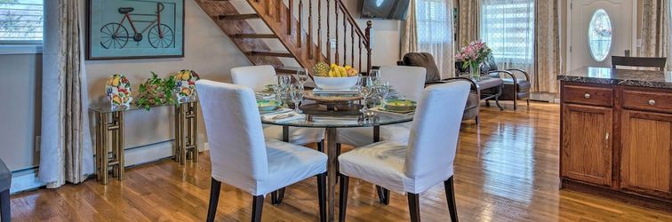 Others Waterfront Home w/ Large Deck & Dock on Narrow Bay