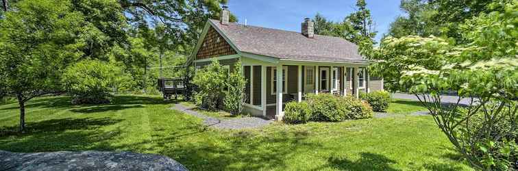 Lain-lain Charming Cottage w/ Deck: Mtn + Lake Views!