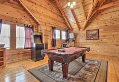 其他 7 Pigeon Forge Cabin w/ Games, 1 Mi to Parkway!