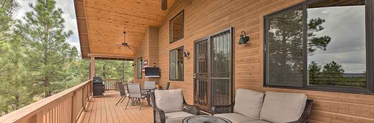 Others Dog-friendly Show Low Cabin w/ Deck & Views!